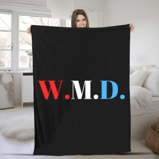 WMD (Red, White and Blue Pro USA version) Fleece Blankets