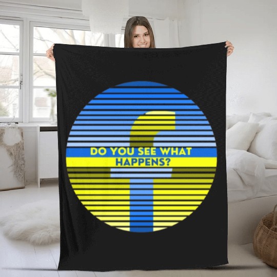 Beautiful new design in solidarity with Ukraine Fleece Blankets