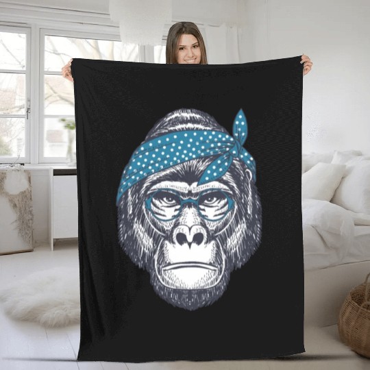 Monkey Fleece Blankets