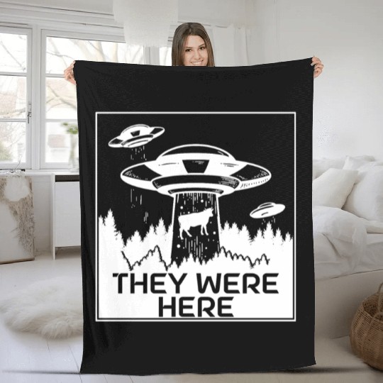 Alien Fleece Blankets Ufo Extraterrestrial Children Mars