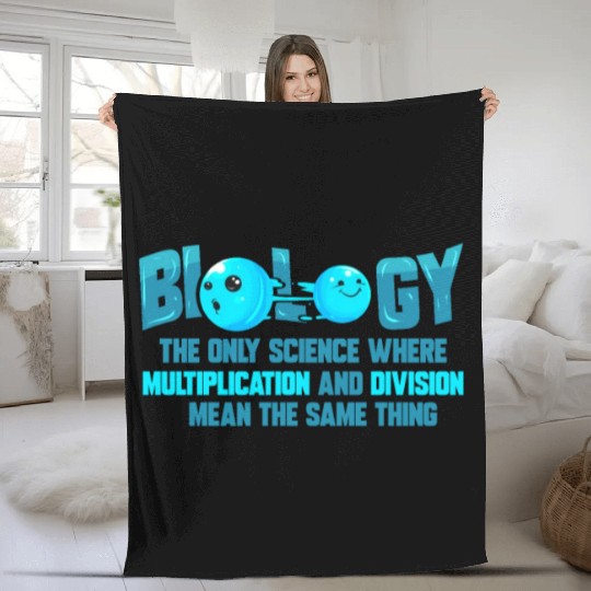 Microbiology Teacher - Virus Gene Biology Fleece Blankets