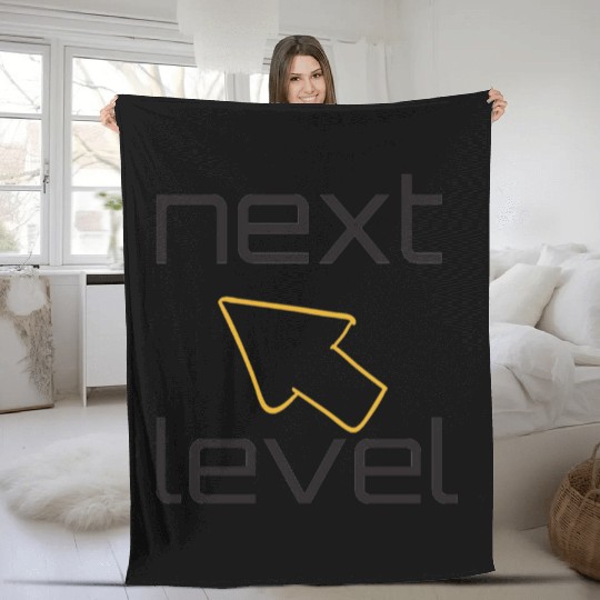 next level unlocked Fleece Blankets essentiel2022