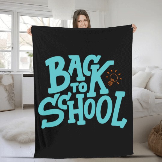 Game Over Back To School Fleece Blankets