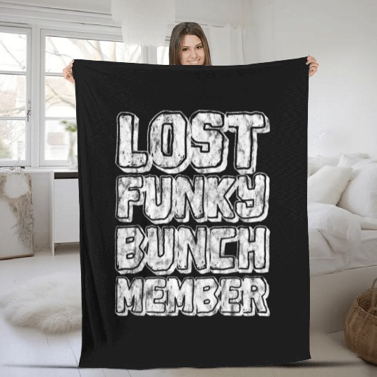 Lost Funky Bunch Member 2 Fleece Blankets