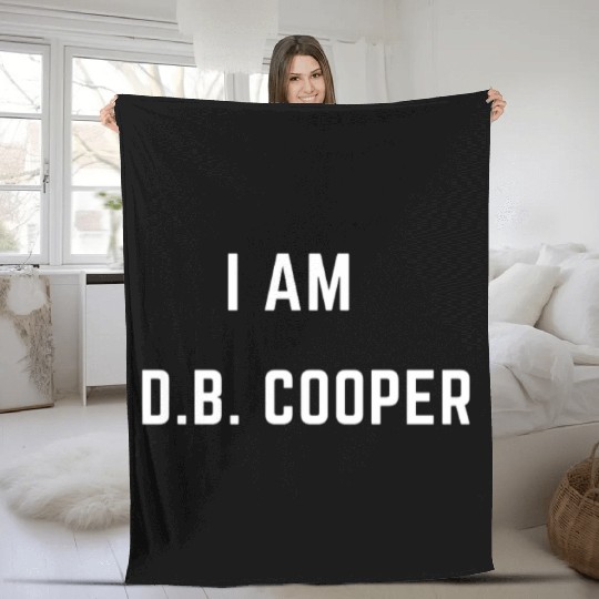 D.B. COOPER Fleece Blankets