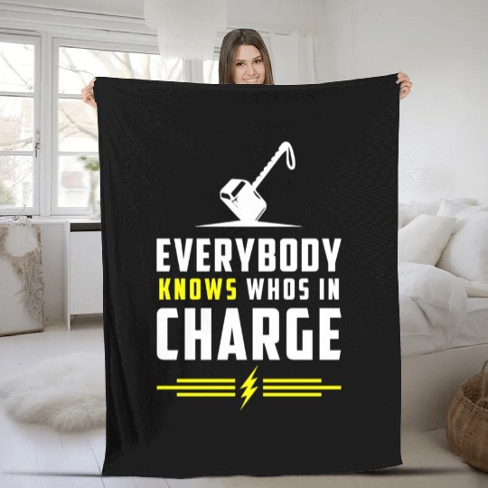 Thor Viking Fleece Blankets