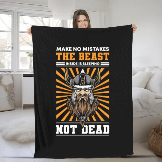 Thor Father Axe Fleece Blankets