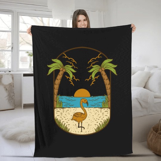 FLAMINGO LIFE STYLE Fleece Blankets