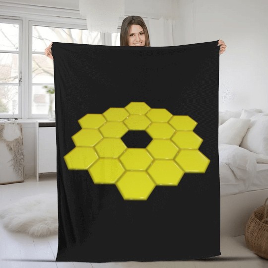 james webb telescope Fleece Blankets