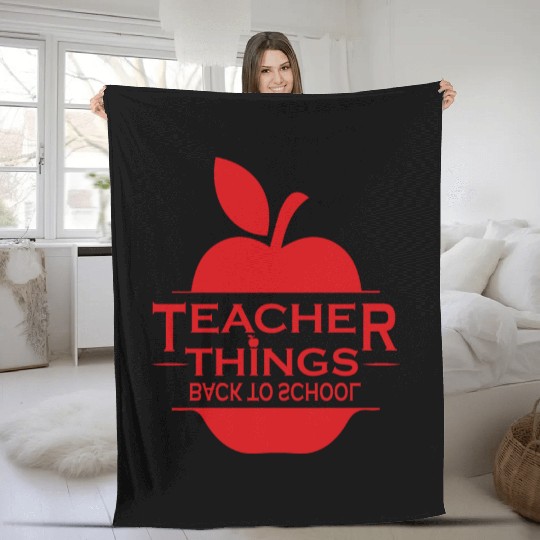 Teacher, Middle School Teacher, Elementary Teacher Fleece Blankets