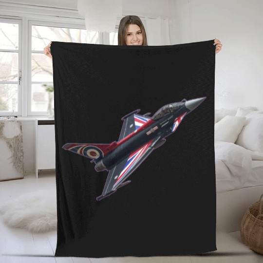 Union Jack Typhoon Fleece Blankets