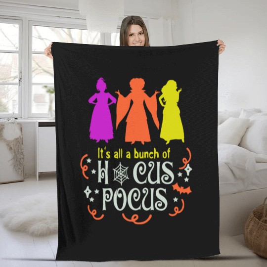 It's Just A Bunch of Hocus Pocus Fleece Blankets