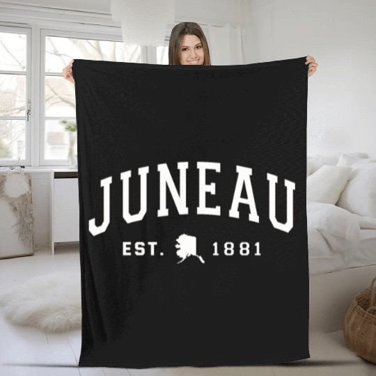 Alaska Gift USA Natur Bär Denali Grizzly Wald Fleece Blankets