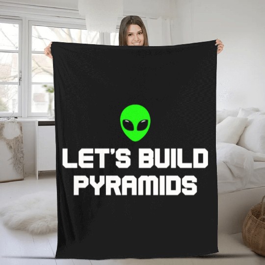 Alien Fleece Blankets Ufo Extraterrestrial Children Mars