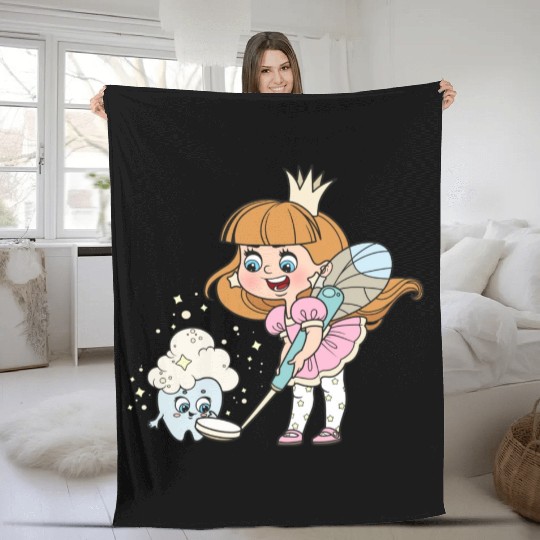 Tooth Fairy Fleece Blankets