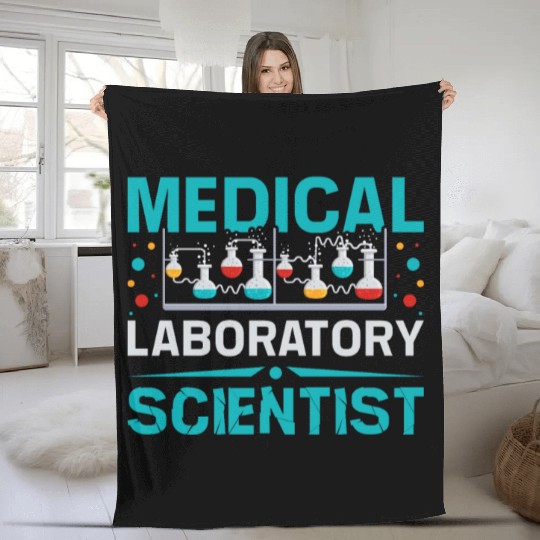 Medical laboratory scientist Fleece Blankets