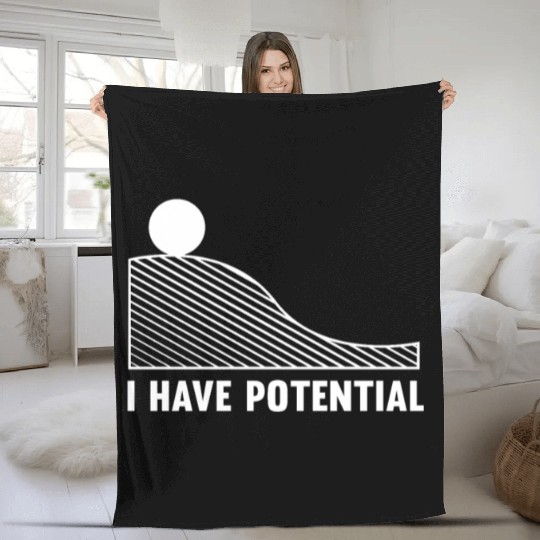 Physics Physicist Fleece Blankets