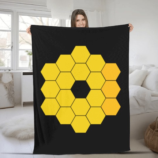 JWST James Webb Space Telescope Science Universe Fleece Blankets