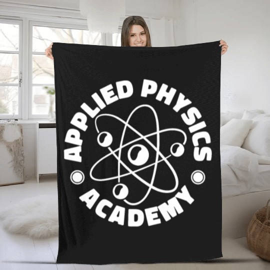Physics Physicist Fleece Blankets