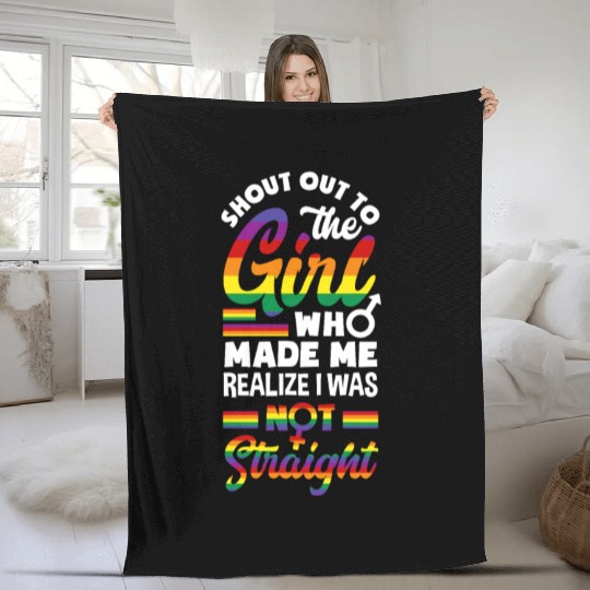LGBTQ LGBT Pride Fleece Blankets
