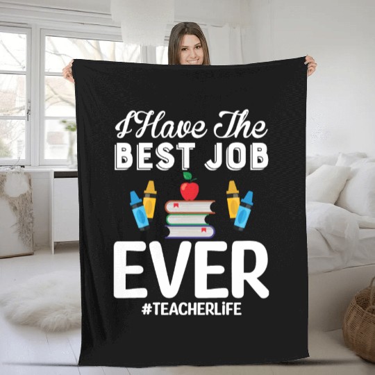 Teacher Life Fleece Blankets