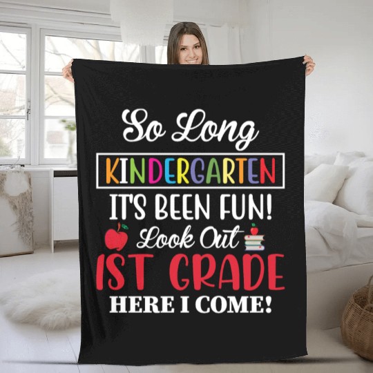 Kindergarten 1st Grade Fleece Blankets