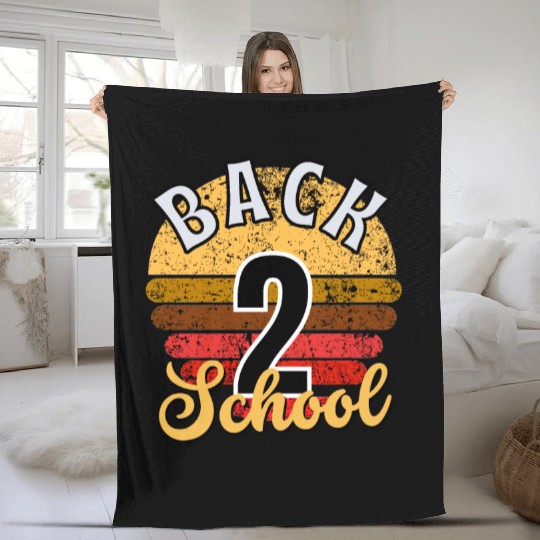 Back to school Fleece Blankets
