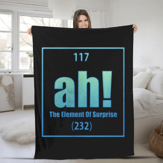 ah the elemant of surprise 232 Fleece Blankets