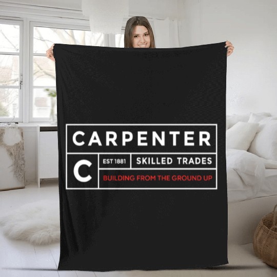 Carpenter WT Label Carpentry Fleece Blankets