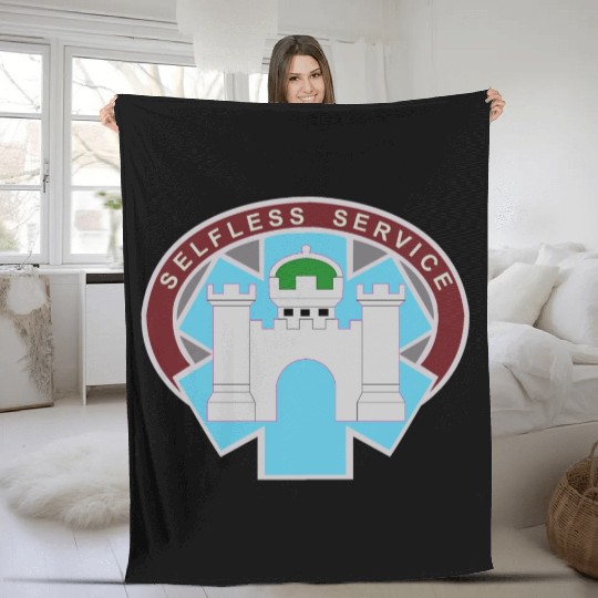 Army Landstuhl Regional Medical Center wo Txt Fleece Blankets