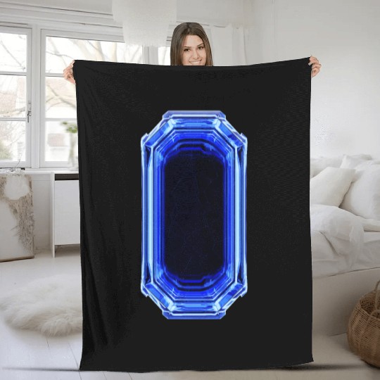 Sapphire Crystal Fleece Blankets