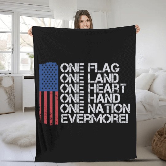 US Patriotic Quotes, Patriot, Patriots Fleece Blankets
