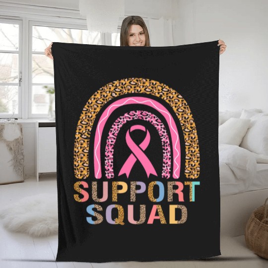 SUPPORT SQUAD Fleece Blankets