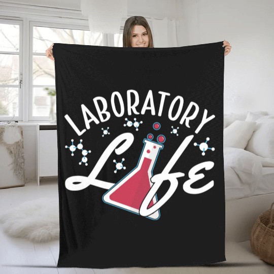 Medical Technologist Science Lover Fleece Blankets