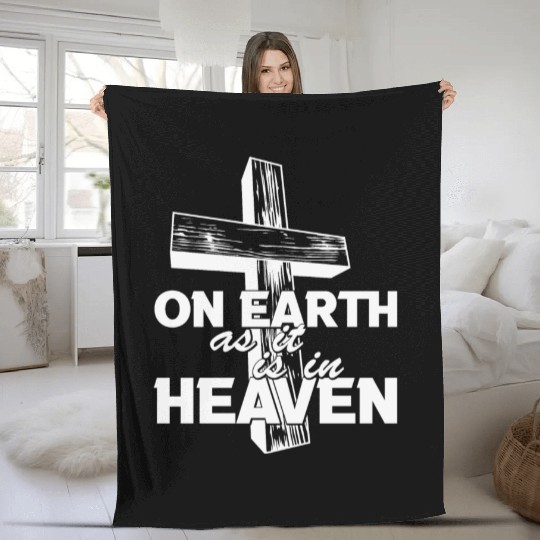 Christian Sayings Fleece Blankets