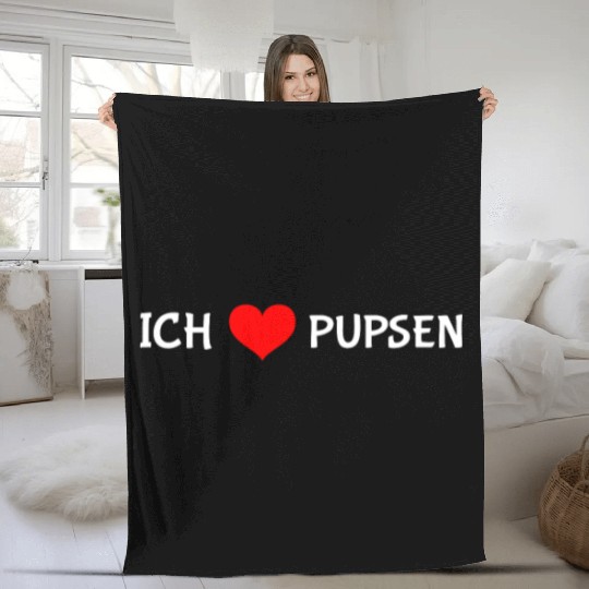 Mom Dad Baby Funny New Parents Fleece Blankets