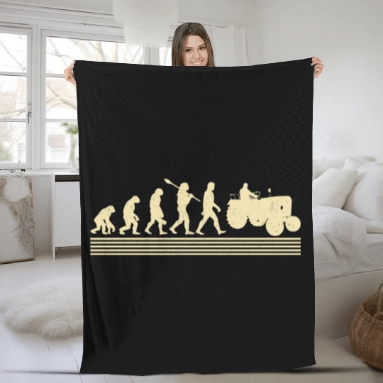 Farmer Evolution Fleece Blankets