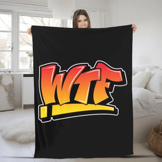 WTF Fleece Blankets