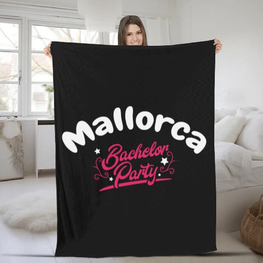 Bachelor Party Fleece Blankets Mallorca Pre Wedding