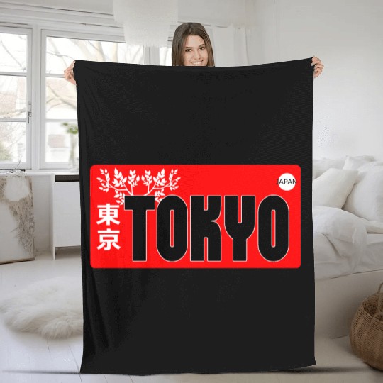 Tokyo Fleece Blankets