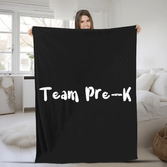 Team Pre-K - Teacher Fleece Blankets