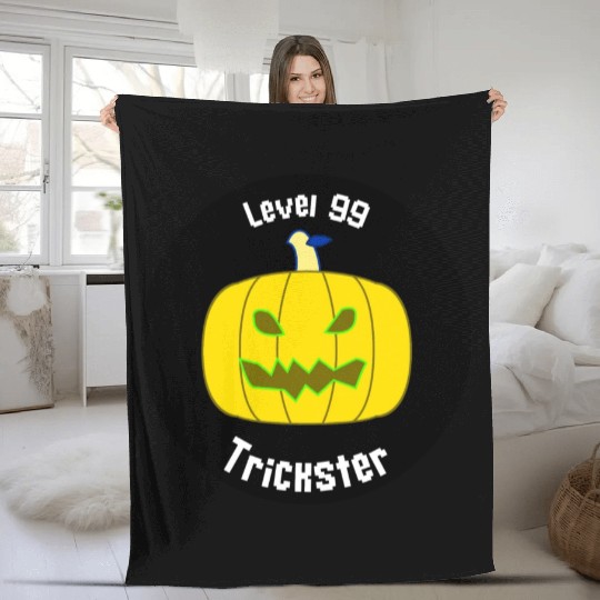 Level 99 trickster yellow Fleece Blankets