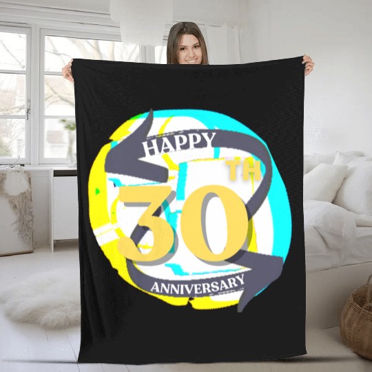 ANNIVERSARY 30 Fleece Blankets