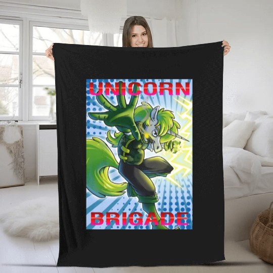 Unicorn Brigade Fleece Blankets