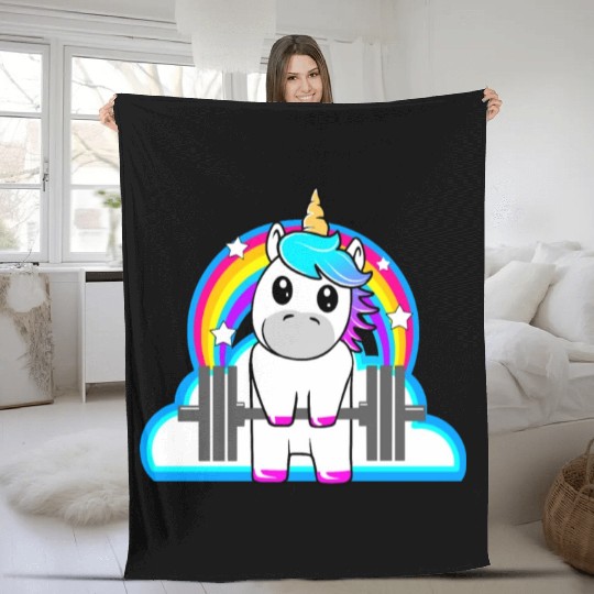Unicorn Strong Fleece Blankets