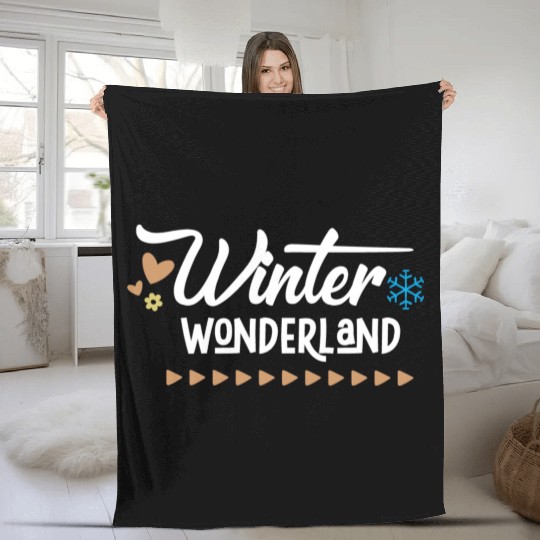 Winter Wonderland Fleece Blankets