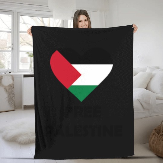 free palestine Fleece Blankets