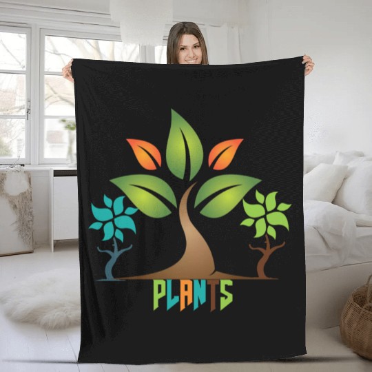 PLANTS Fleece Blankets