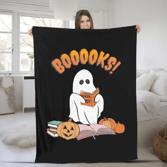 Booooks Fleece Blankets