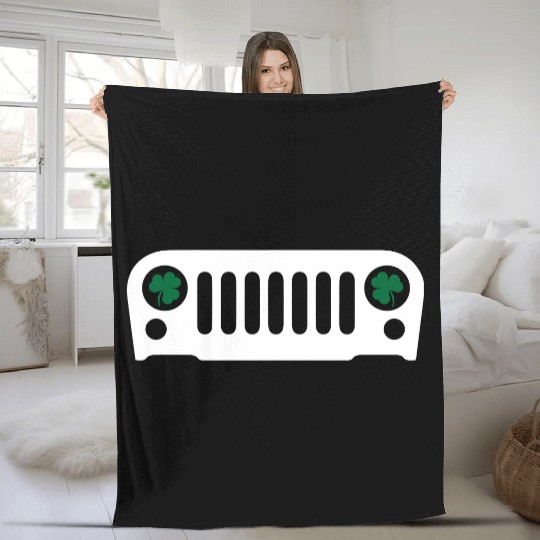 Jeep Irish Fleece Blankets